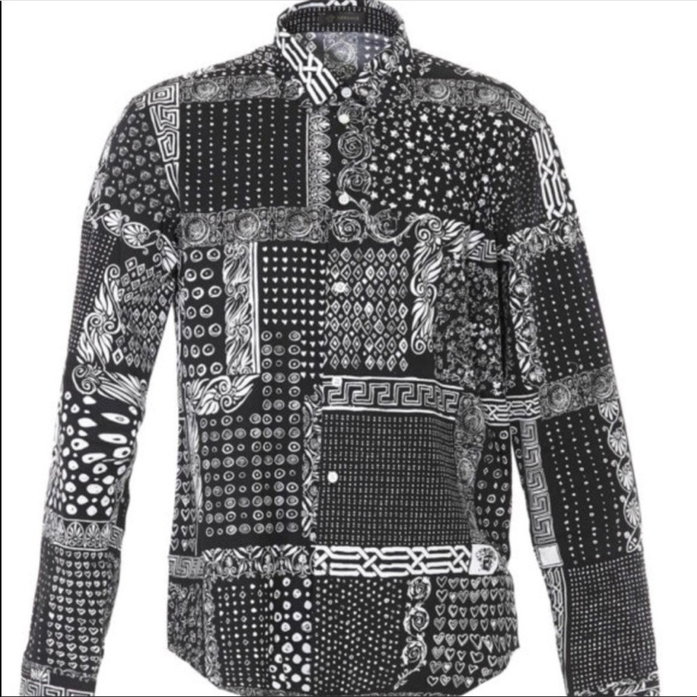 Versace bandana print shirt
